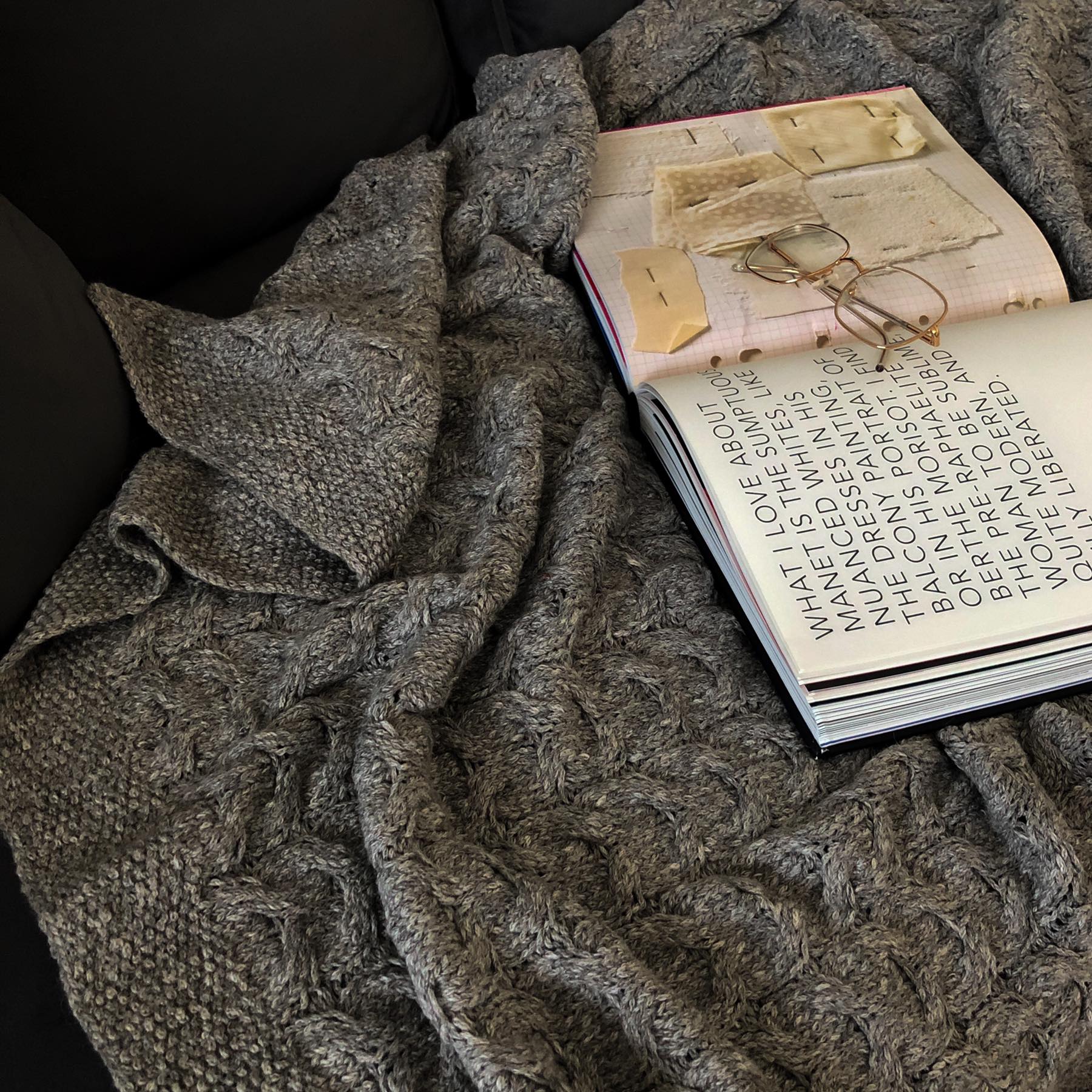 Koc z naturalnej wełny baby alpaca oraz bawełny PIMA
